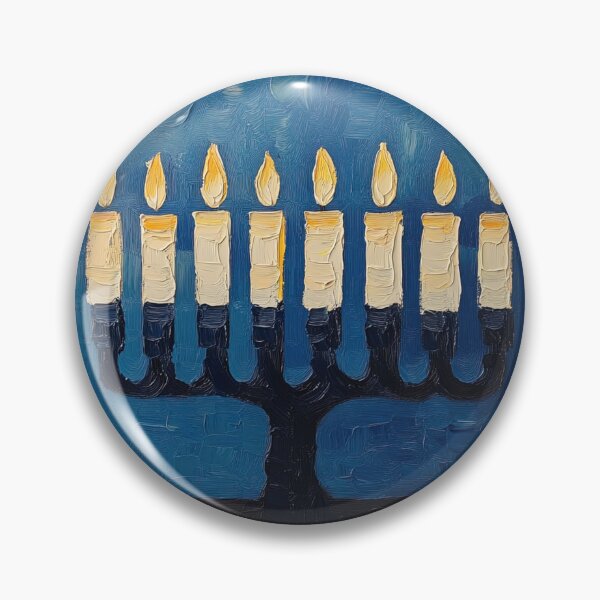 Item preview, Menorah | Post-impressionist painting style designed and sold by ComicsFactory.