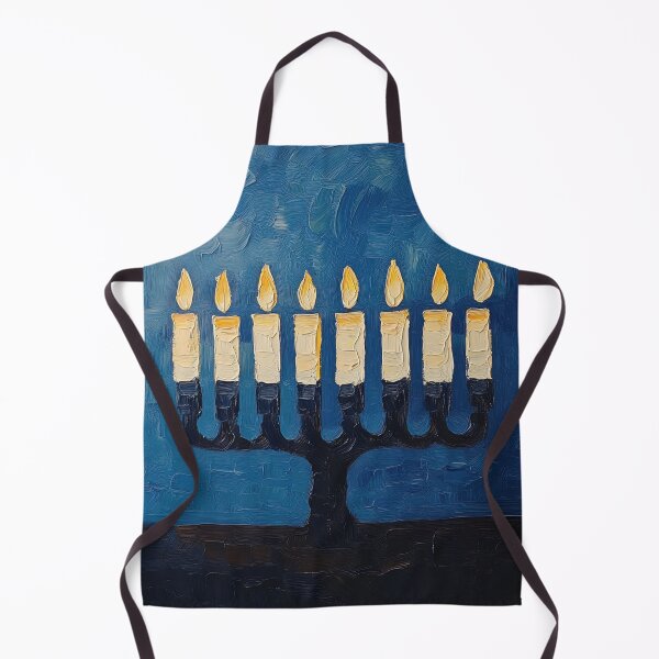 Item preview, Menorah | Post-impressionist painting style designed and sold by ComicsFactory.