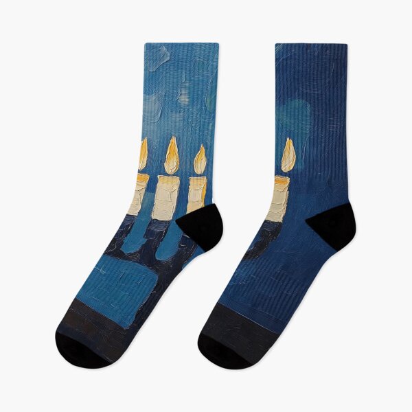 Item preview, Menorah | Post-impressionist painting style designed and sold by ComicsFactory.