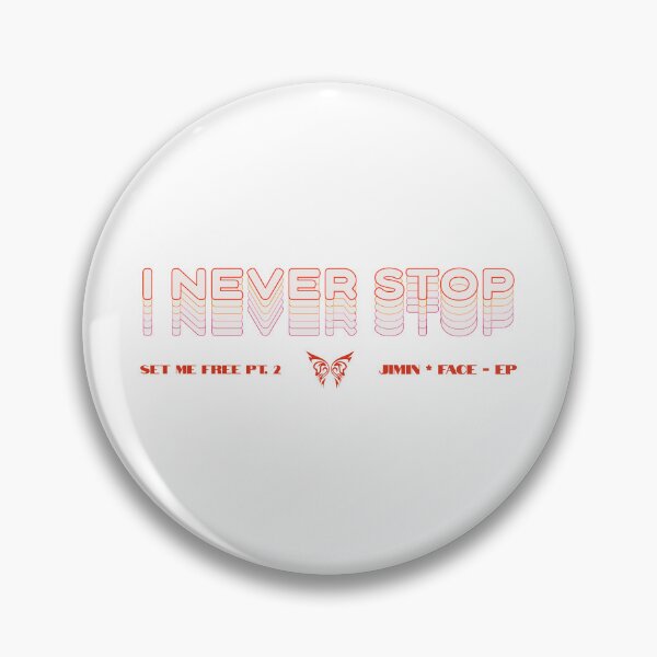Item preview, BTS "I Never Stop" – Set Me Free Pt. 2 Jimin-Inspired Minimalist Tee designed and sold by BanditCC.
