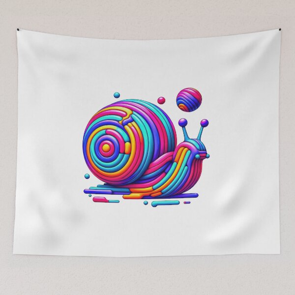 Item preview, 3D Color Snail designed and sold by Deepy1.