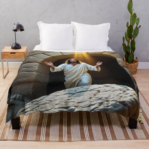 Item preview, Resurrection of Jesus from the Tomb He Is Risen designed and sold by Gotcha29.
