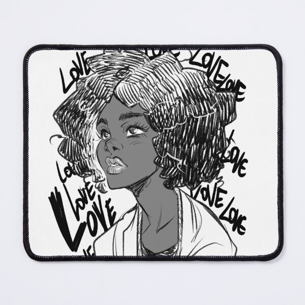 Item preview, Afro love girl designed and sold by Joaumlui.