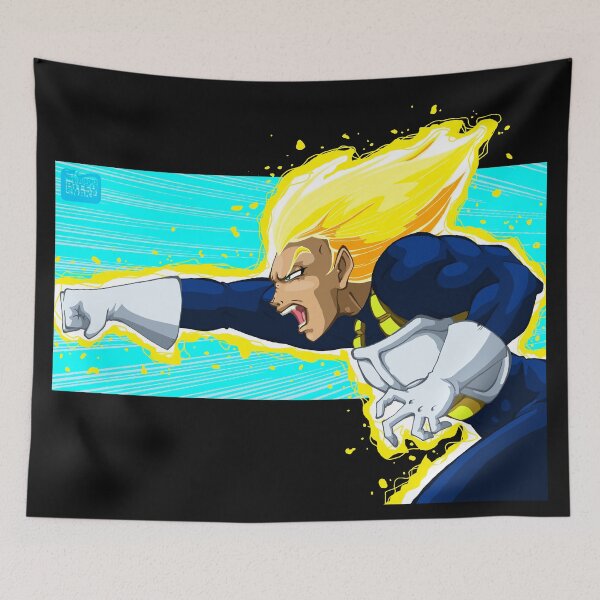Item preview, Super Saiyan Vegeta designed and sold by Happy Bitey Snake.