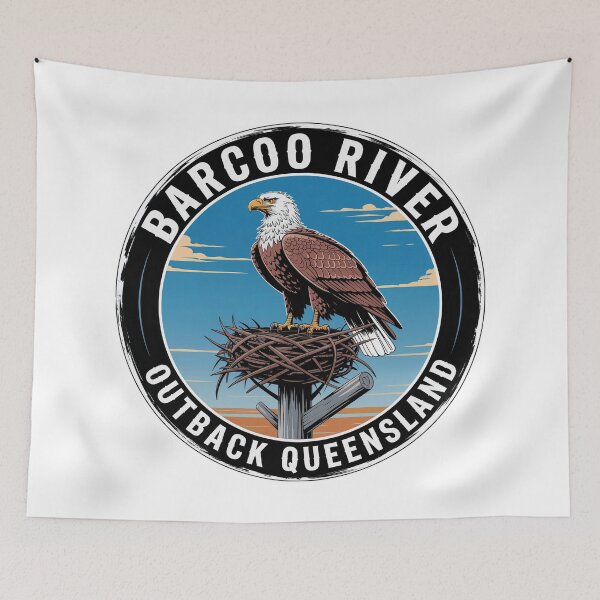 Item preview, BARCOO RIVER Queensland designed and sold by Random Designs.