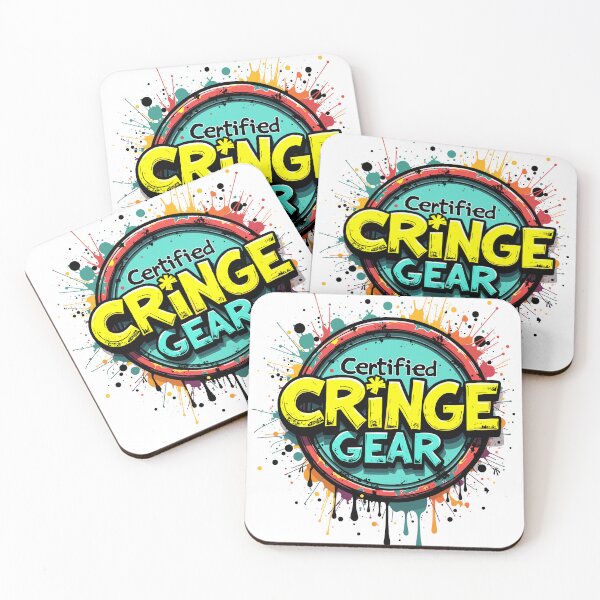 Item preview, Certified Cringe Gear – Ironically Awesome Meme Shirt designed and sold by BeamiCreations.