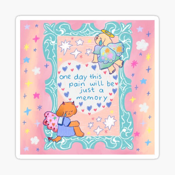 Item preview, one day this pain will be just a memory designed and sold by Artbylittlebug.