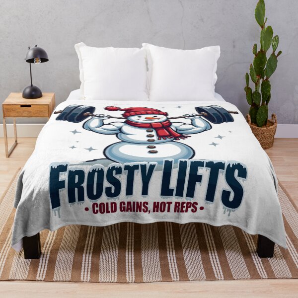 Item preview, Frosty Lifts – Cold Gains, Hot Reps! designed and sold by BeamiCreations.