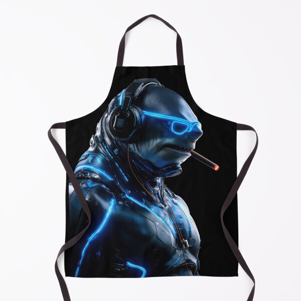 Item preview, shark cyber humanoid designed and sold by Eakpixx.