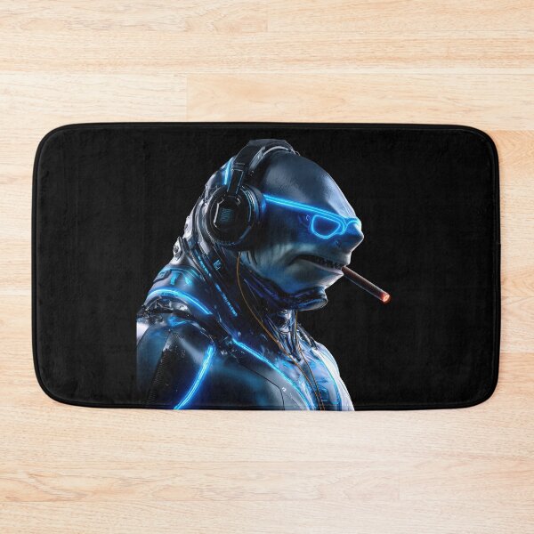 Item preview, shark cyber humanoid designed and sold by Eakpixx.