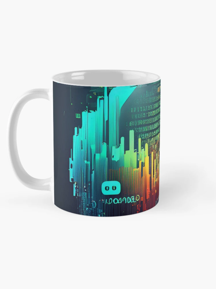 Thumbnail 5 of 6, Coffee Mug, Cryptography - Raloel designed and sold by Raloel Art.