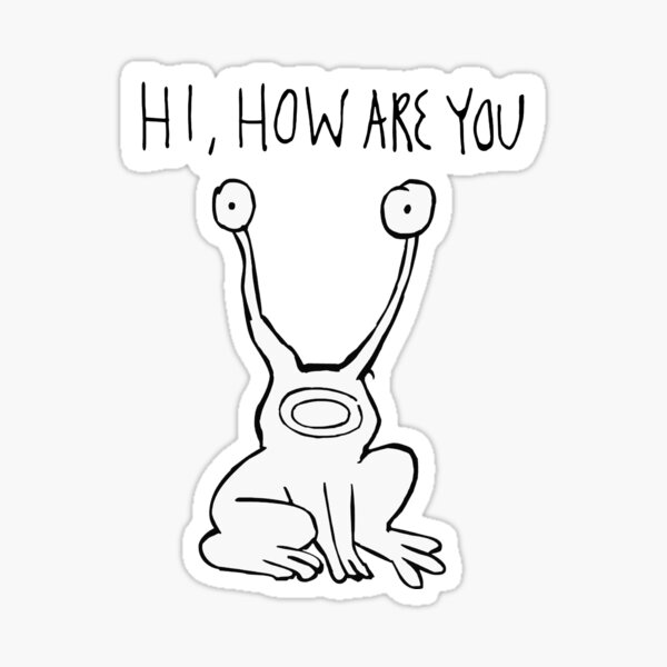 Item preview, Hi How Are You| Daniel Johnston designed and sold by Nada18.
