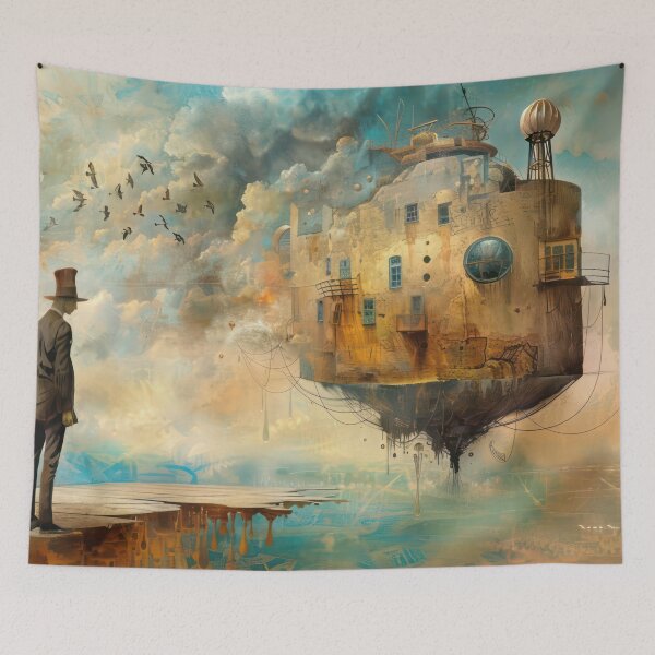 Item preview, The Floating Haven designed and sold by NeoNebulaArt.