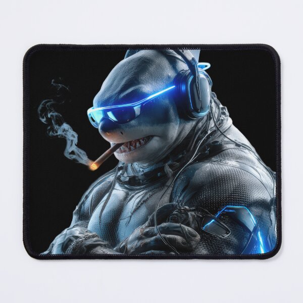 Item preview, shark cyber humanoid designed and sold by Eakpixx.