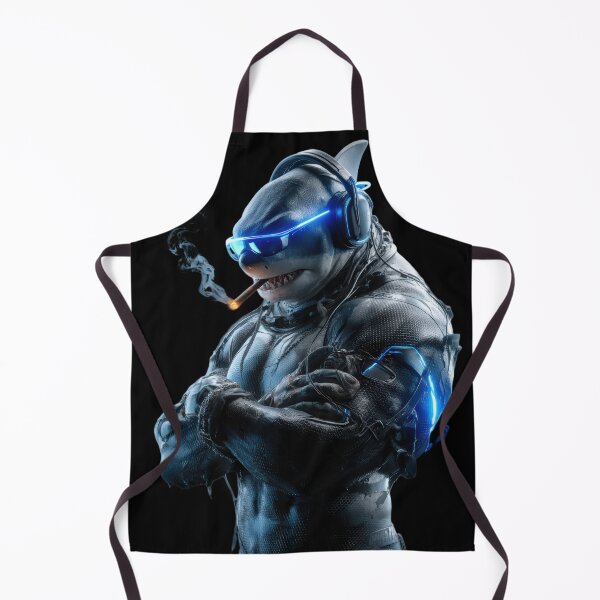 Item preview, shark cyber humanoid designed and sold by Eakpixx.