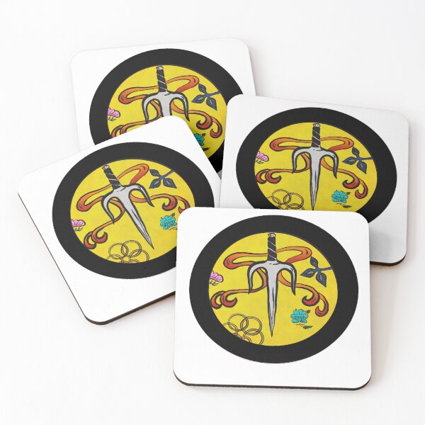 Item preview, Okinawan weapon art yellow designed and sold by loveshop25.