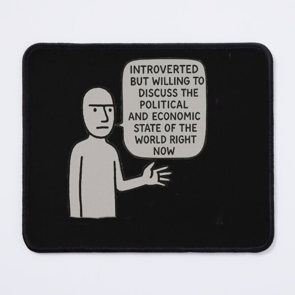 Item preview, Introvert Political Economy designed and sold by Heritagix.