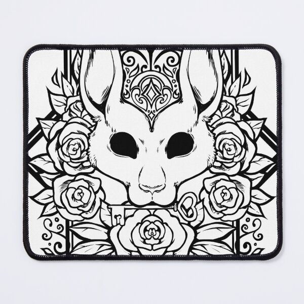 Item preview, The White Rabbit - Transparent designed and sold by The Rabbit Follower.