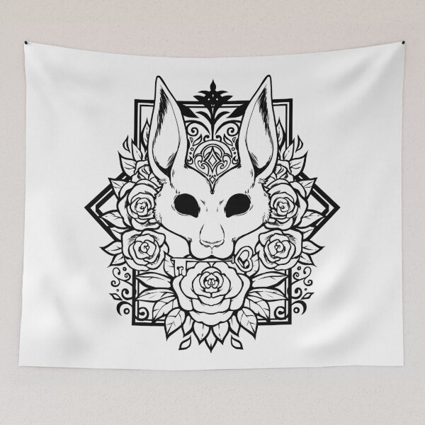 Item preview, The White Rabbit - Transparent designed and sold by The Rabbit Follower.