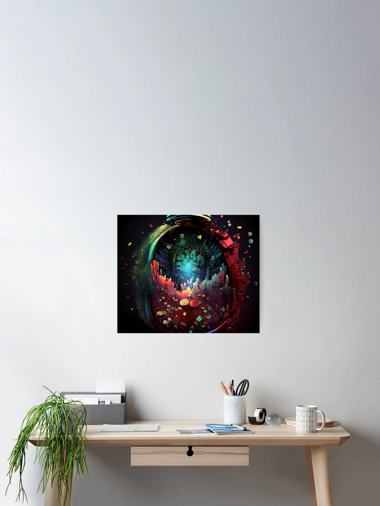 Thumbnail 2 of 3, Poster, Cryptography - Raloel  designed and sold by Raloel Art.