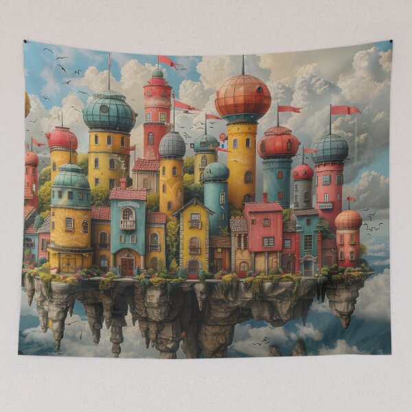 Item preview, Skyward Sanctuary designed and sold by NeoNebulaArt.
