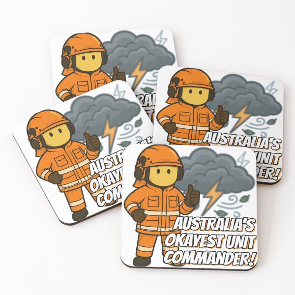 Item preview, Australia's Okayest Unit Commander designed and sold by Flashover.