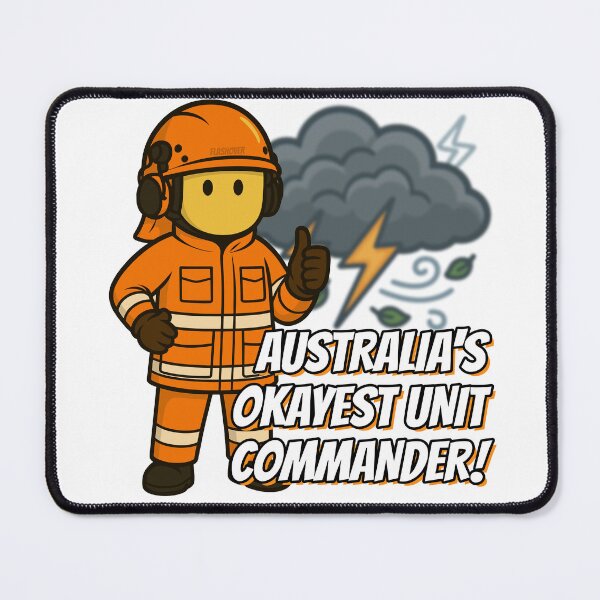 Item preview, Australia's Okayest Unit Commander designed and sold by Flashover.