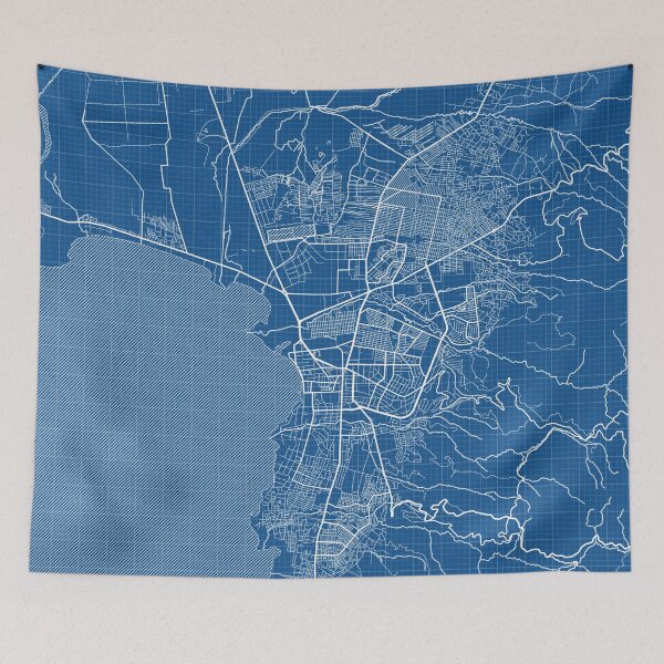 Item preview, Bujumbura City Map of Burundi - Blueprint designed and sold by deMAP.