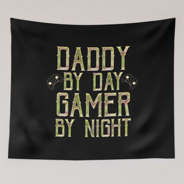 Item preview, Daddy by day gamer by night #1 designed and sold by creativerooney.