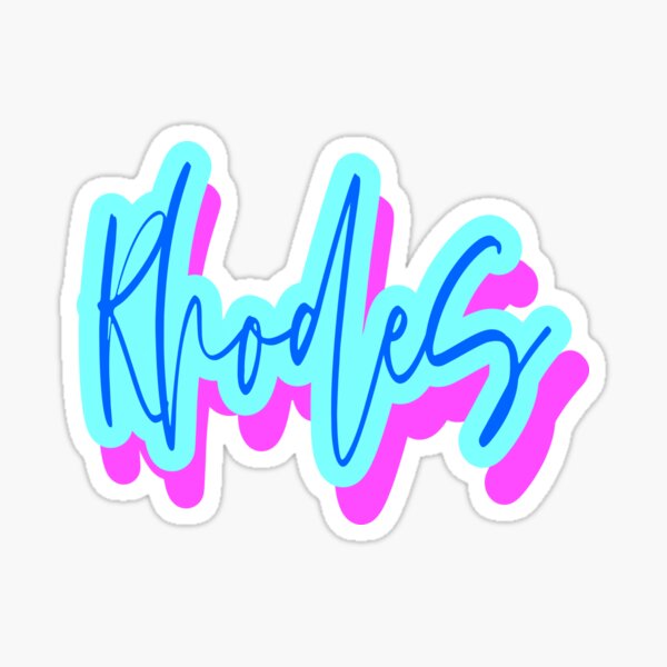 Item preview, Retro 80s Rhodes Greece designed and sold by Ikonolexiart.