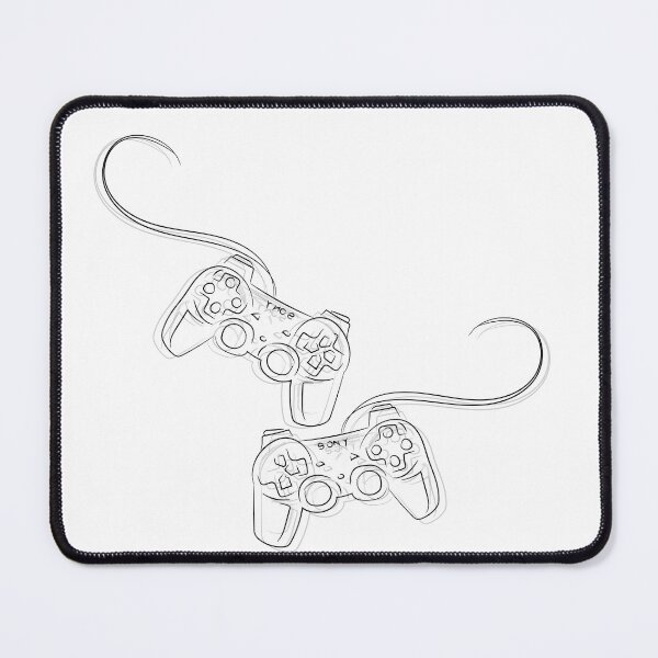 Item preview, Gamer Controller – Monochrome Illustration designed and sold by Duh-Artes.