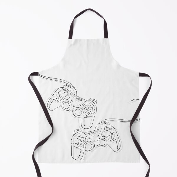 Item preview, Gamer Controller – Monochrome Illustration designed and sold by Duh-Artes.