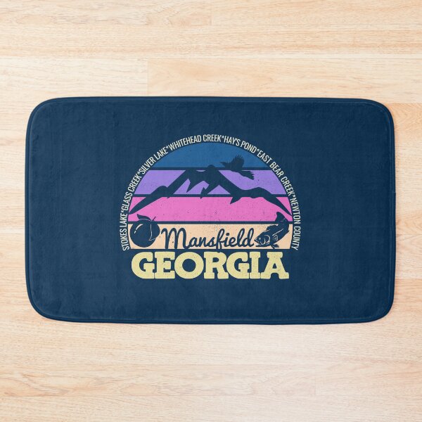 Item preview, Mansfield Georgia Sunset Retro Vintage Local Pride Logo designed and sold by CRHPOD20.