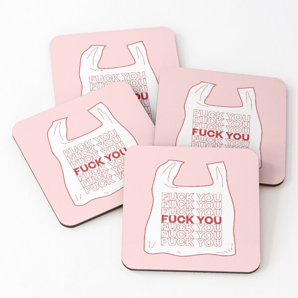 Item preview, F*CK YOU plastic bag designed and sold by LiquidCats.