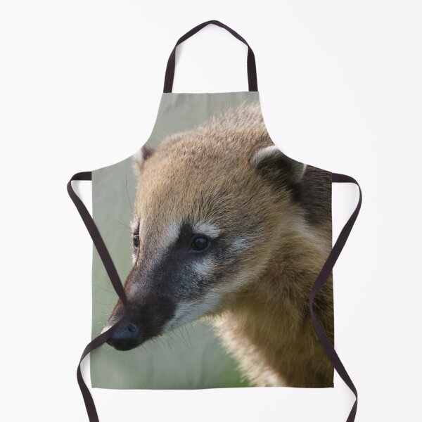 Item preview, Curious Coati Face Close-Up designed and sold by rawshutterbug.