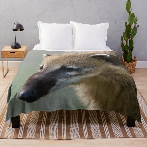 Item preview, Curious Coati Face Close-Up designed and sold by rawshutterbug.