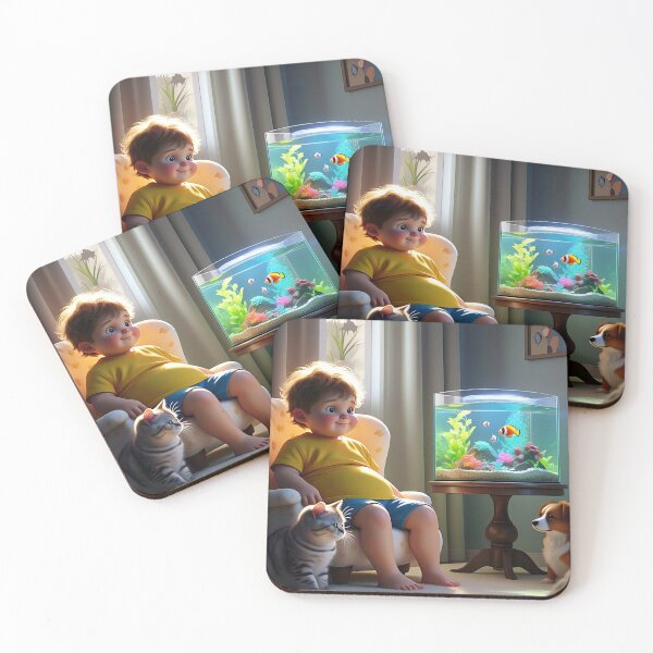 Item preview, The boy in the living room. designed and sold by Tonphiarts.