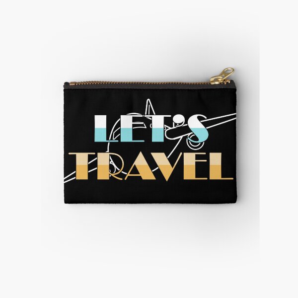 Item preview, Let's Travel Airplane Line Art Design designed and sold by Jaudaux Designs.