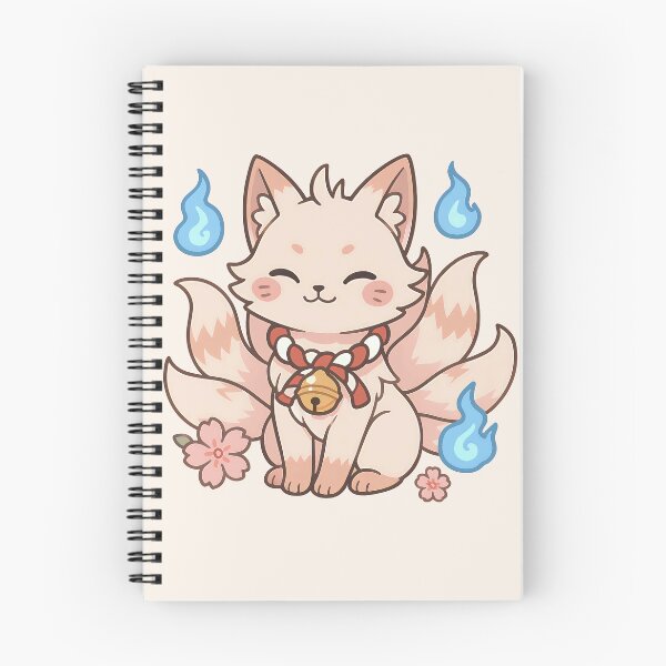 Item preview, Chibi Nine-Tailed Fox - Kyubi designed and sold by Pastel Purrade.