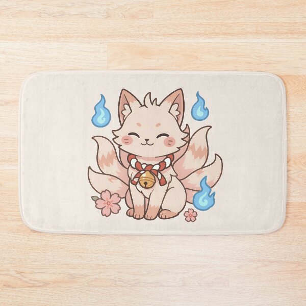 Item preview, Chibi Nine-Tailed Fox - Kyubi designed and sold by Pastel Purrade.