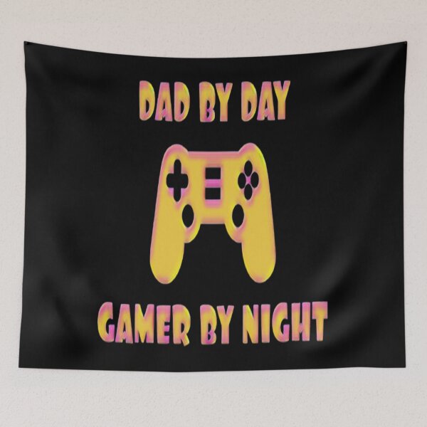 Item preview, Dad by day gamer by night funny designed and sold by creativerooney.