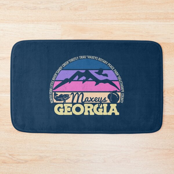 Item preview, Maxeys Georgia Sunset Retro Vintage Local Pride Logo designed and sold by CRHPOD20.