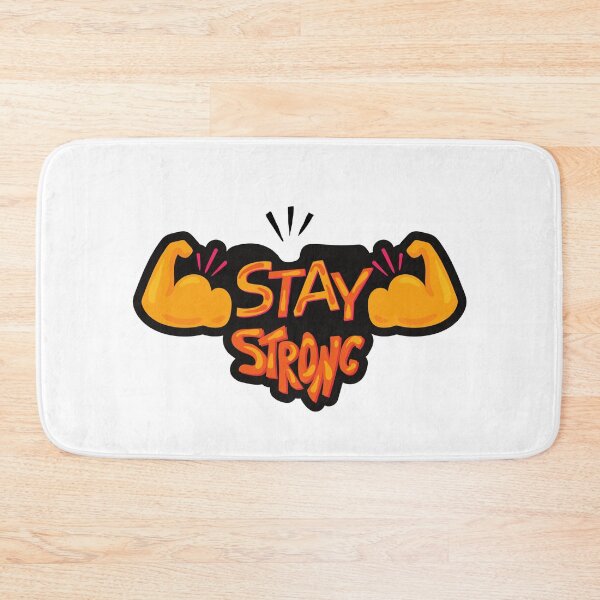 Item preview, Stay Strong - Inspirational and Empowering Message Design designed and sold by ArtsyExplorer.