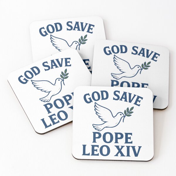 Item preview, Papal Election 2025 God Save Pope Leo XIV designed and sold by Mimoun9.