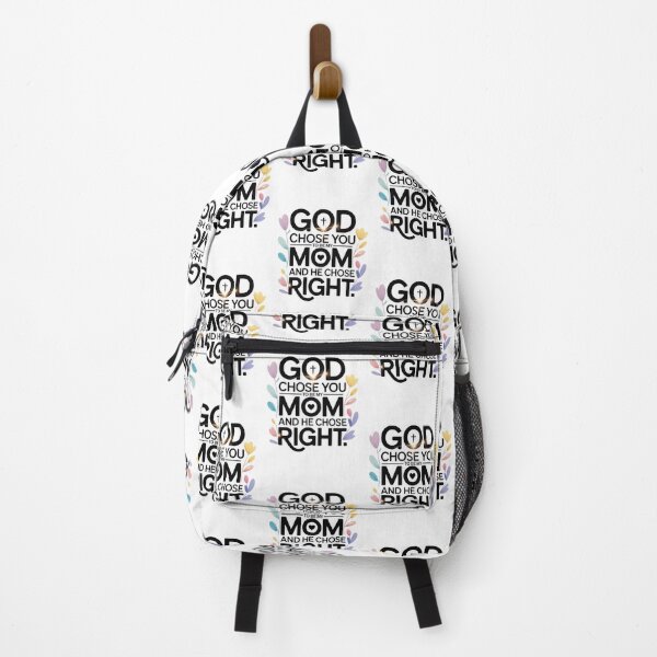 Item preview, God Chose You to Be My Mom – Faith-Based Mother’s Day Quote Gift designed and sold by Elviqus Shop.
