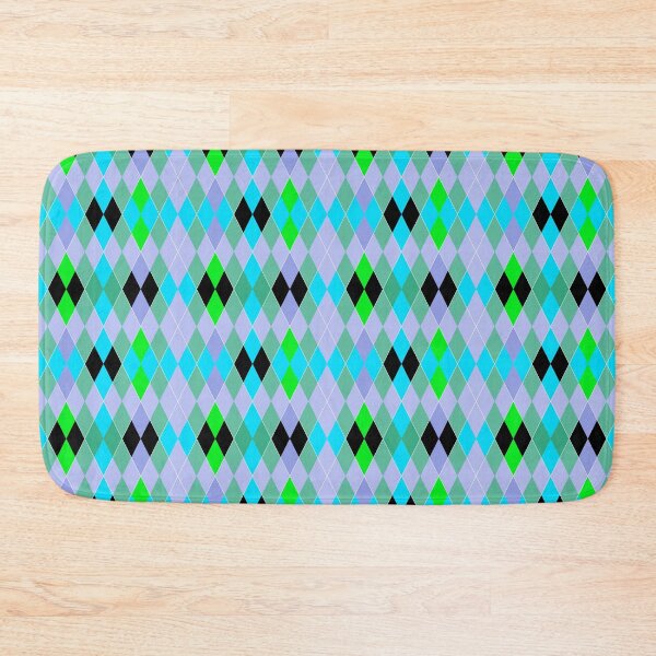 Item preview, Multicolor geometric pattern rhombuses minimalism designed and sold by fuzzyfox.