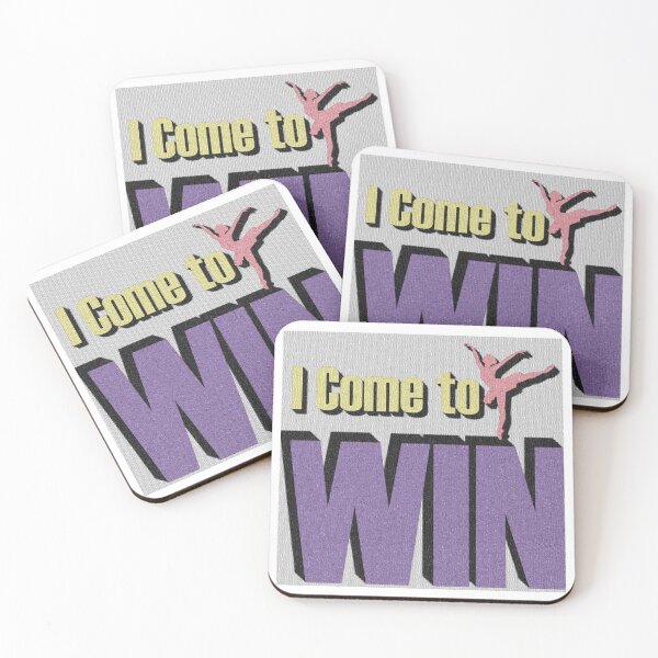 Item preview, I Come to Win - Inspirational Quote Typography T-Shirt for Athletes and Go-Getters designed and sold by ArtsyExplorer.