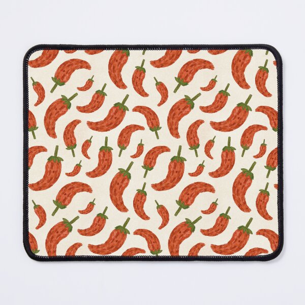 Item preview, Red Chili Pepper Watercolor Seamless Pattern designed and sold by Magnolia Valley Art.