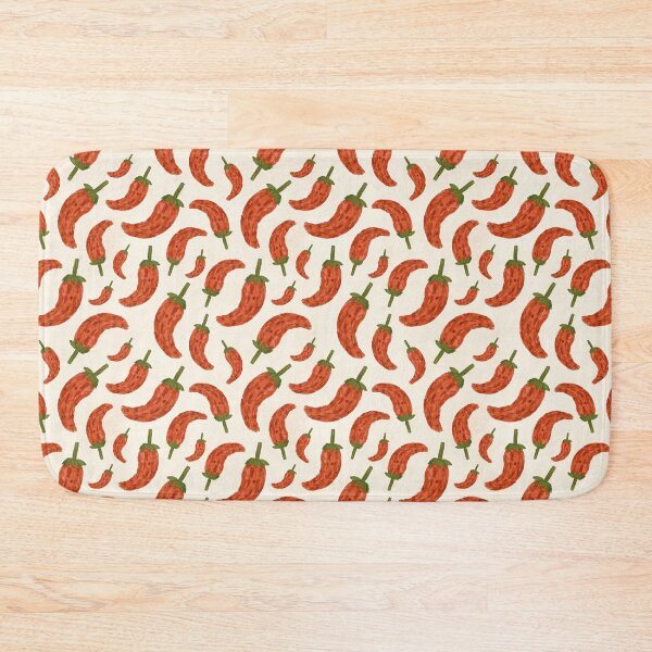 Item preview, Red Chili Pepper Watercolor Seamless Pattern designed and sold by Magnolia Valley Art.