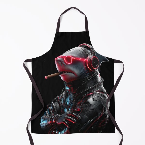 Item preview, shark cyber humanoid designed and sold by Eakpixx.